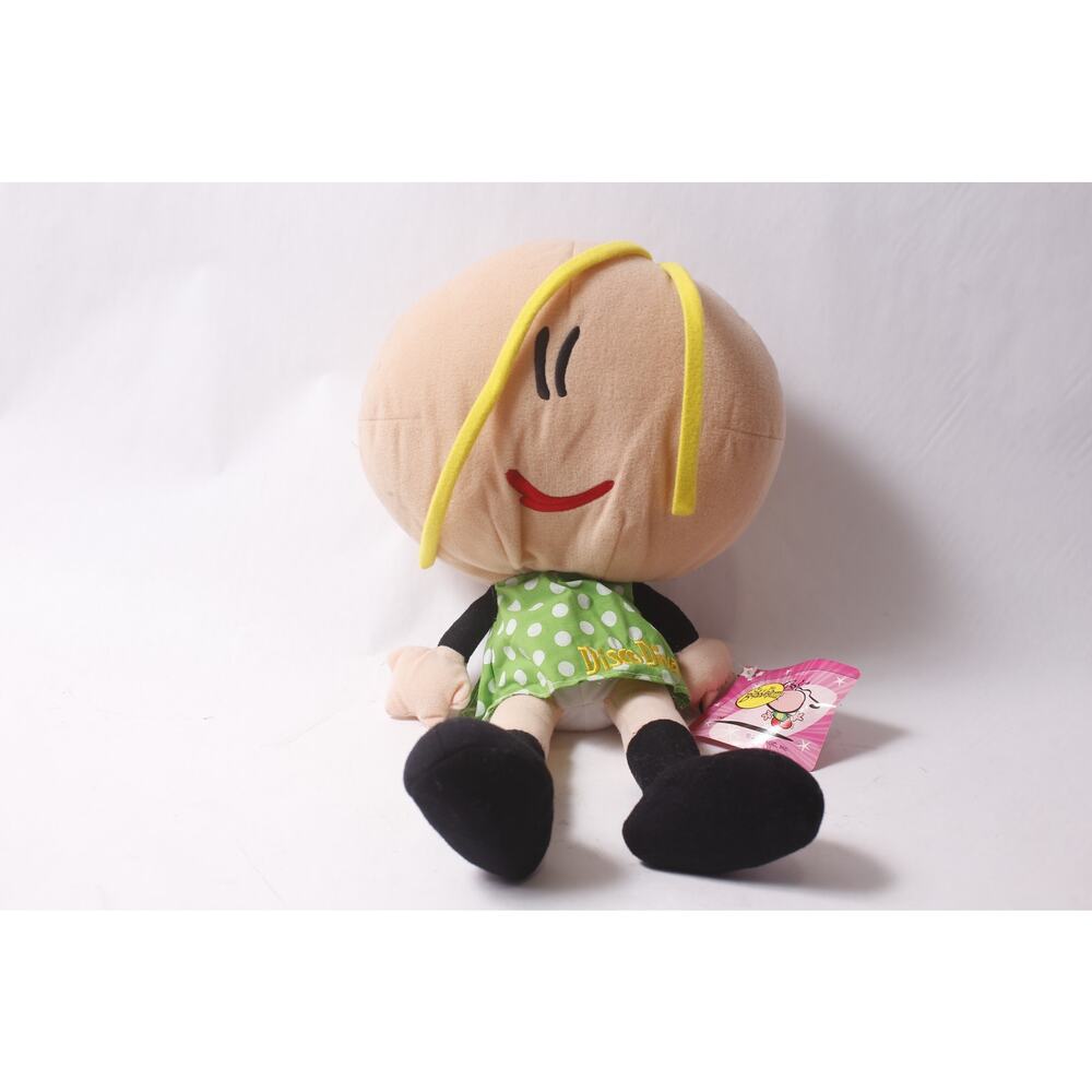 2001 Bubblegum Disco Diva Large Plush Soft Doll by American Greetings Vintage